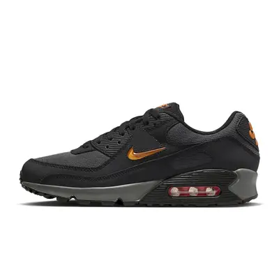 Nike Air Max 90 Black Safety Orange Where To Buy DX2656 001 The Sole Supplier