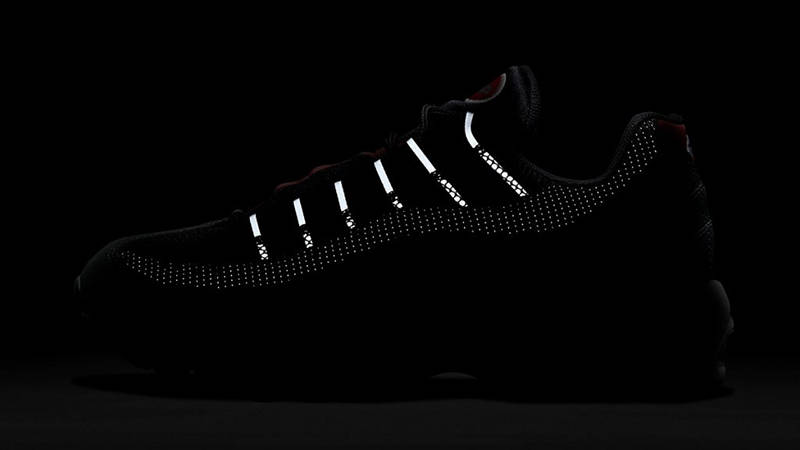 Nike Air Max 95 Grey Team Red DQ3982-001 in dark