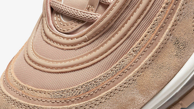 Nike Air Max 97 Distressed Tan Detail