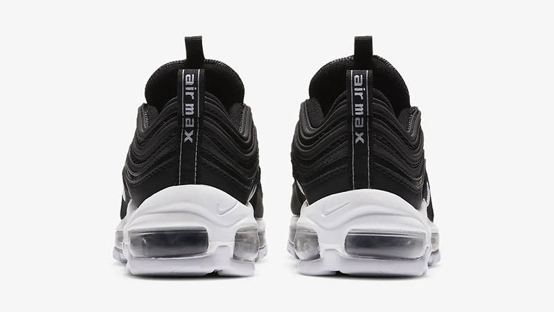 Nike Air Max 97 GS Black White 921522-001 Back