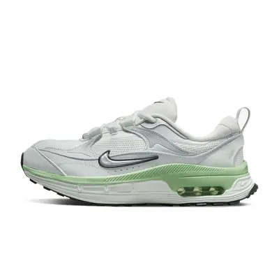 Nike white and outlet fluro green 720 trainers