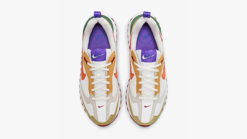 Nike Air Max Dawn White Orange Multi DX8946-100 Top