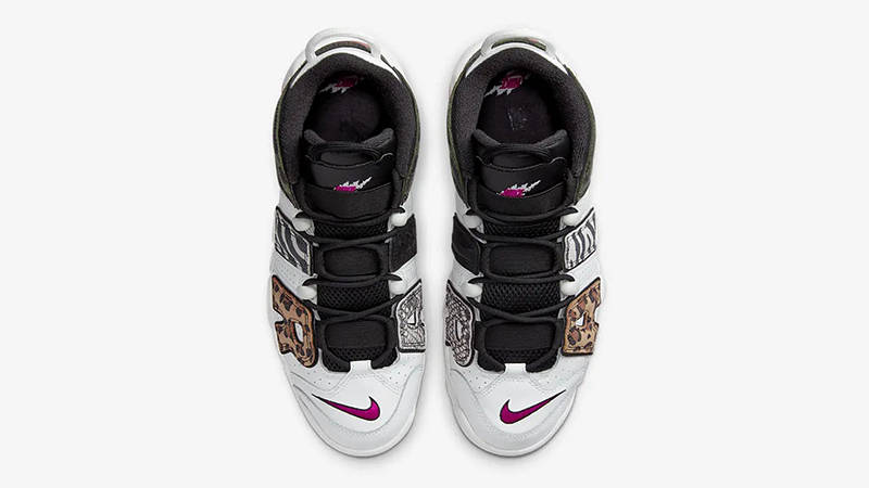 Nike Air More Uptempo Animal White Black DZ4838-100 Top