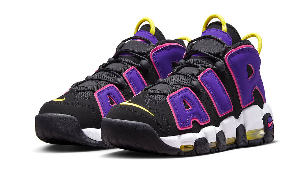 Nike Air More Uptempo Black Court Purple | Where To Buy | DZ5187-001