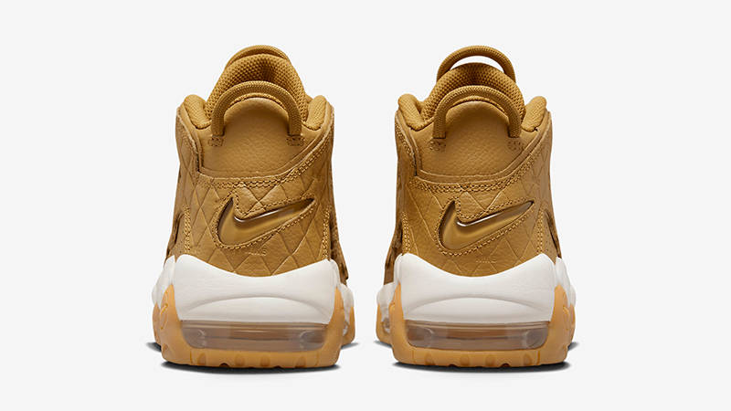 Nike Air More Uptempo Quilted Wheat DX3375-700 Back