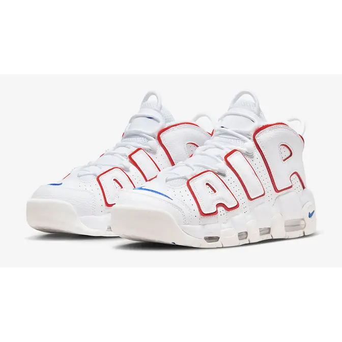 Nike Air ld82 Uptempo White Red Blue DX2662-100 Side