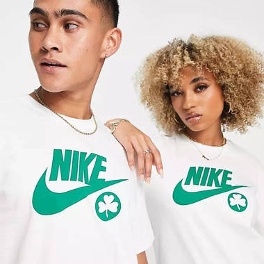 Nike Basketball NBA Boston Celtics Futura Graphic T-Shirt