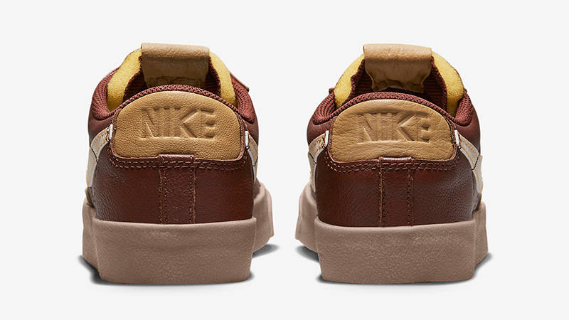 Nike Blazer Low Inspected By Swoosh Brown DQ7670-200 Back