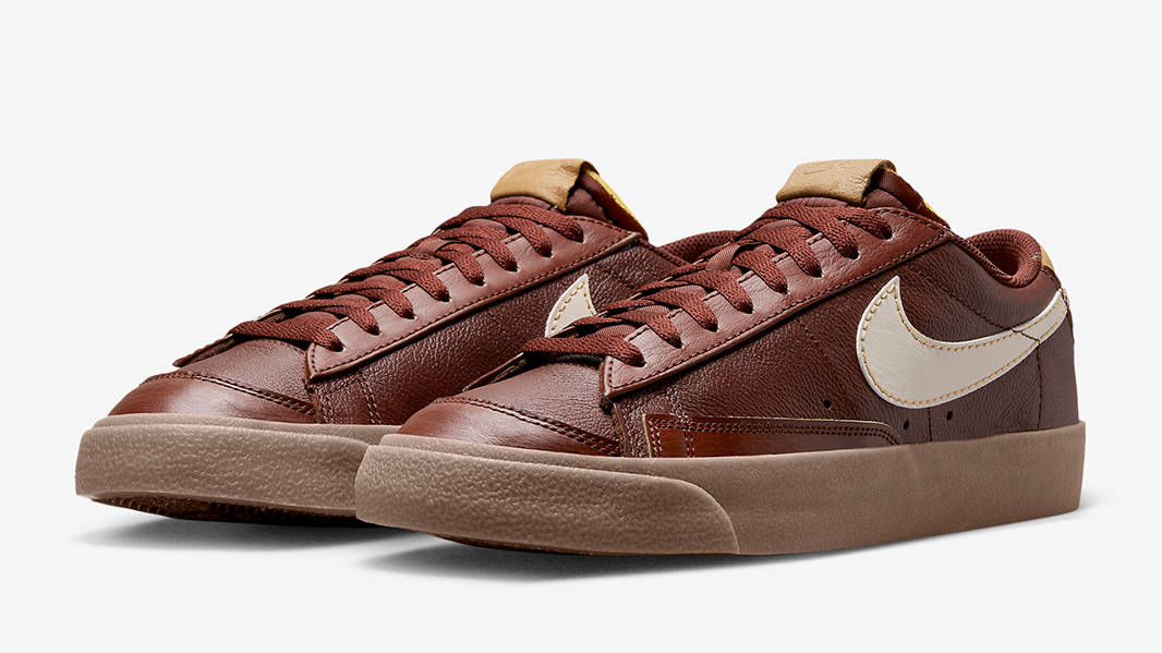 Nike Blazer Low Inspected By Swoosh Brown DQ7670-200 Side