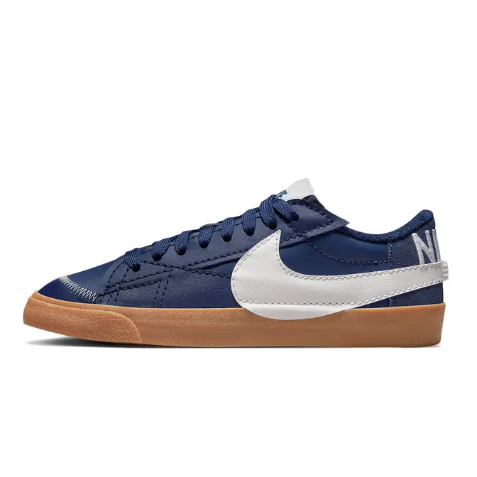 Nike Blazer Low Jumbo Navy Gum | Where To Buy | DR9865-400 | The Sole ...