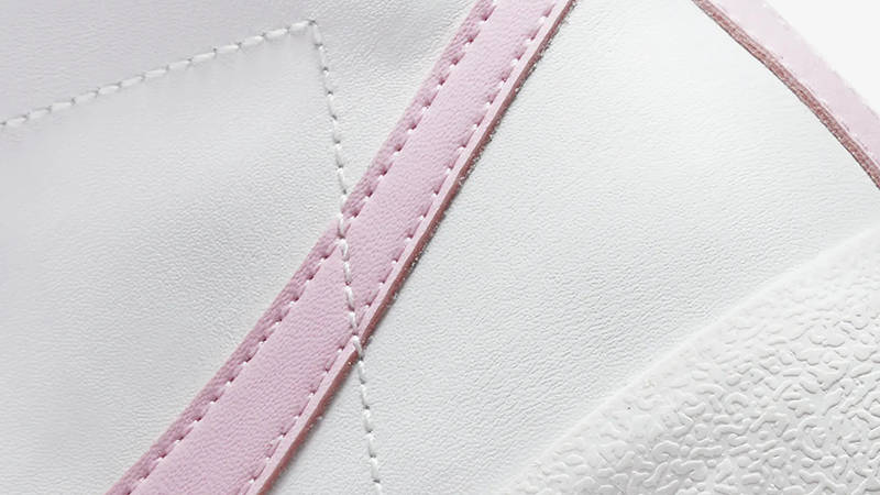 Nike Blazer Mid 77 GS White Pink Foam DA4086-106 Detail 2