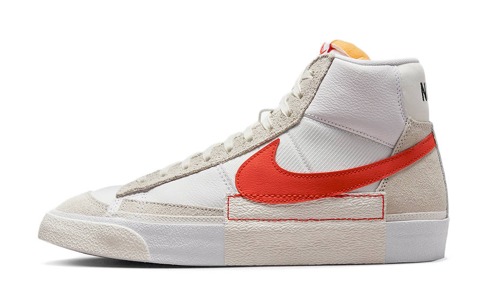Nike Blazer Mid 77 Remastered White Orange
