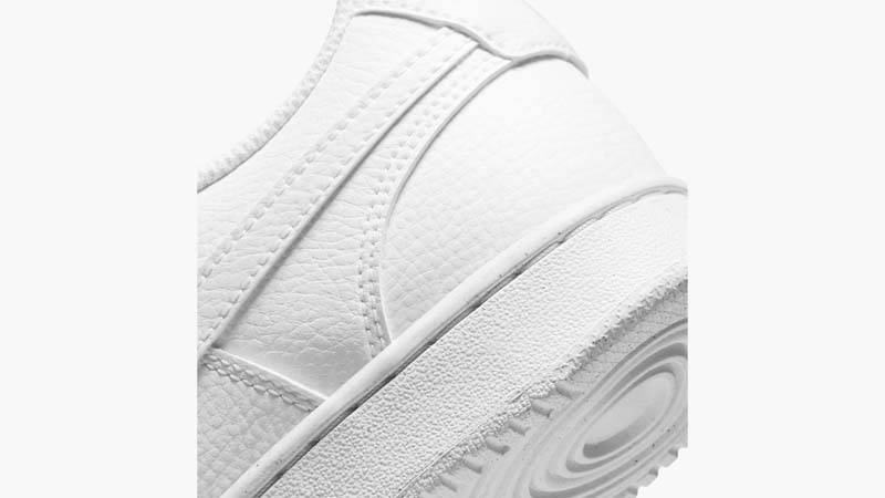 Nike Court Vision Low Next Nature White Closeup