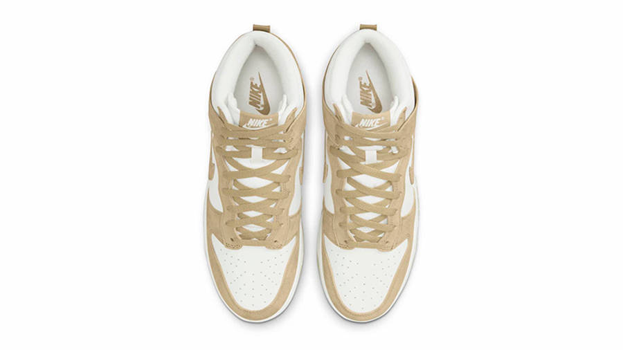 nike dunk high tan