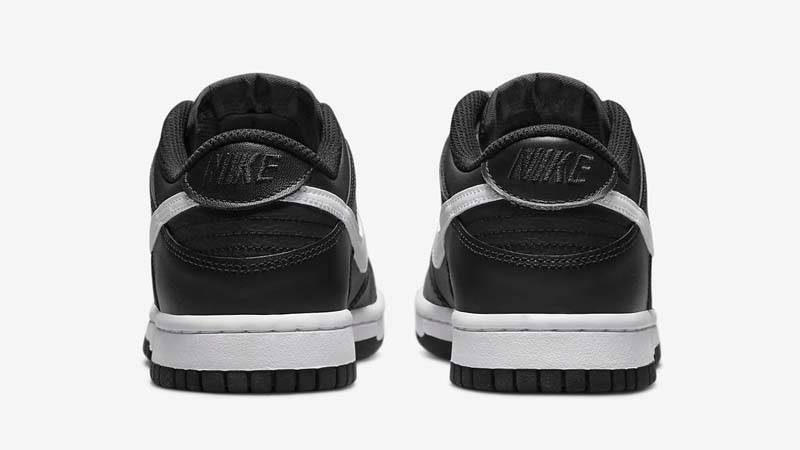 Nike Dunk Low GS Black White Back