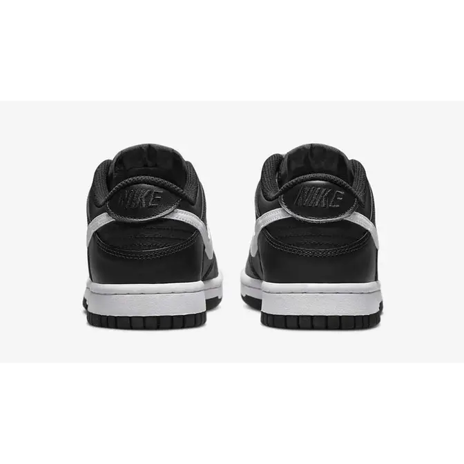 dunk low white black gs