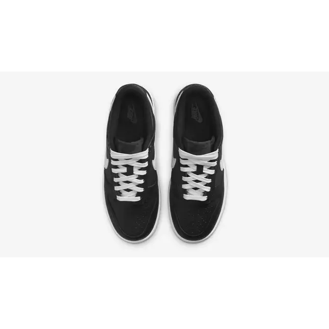 nike dunk low gs black and white