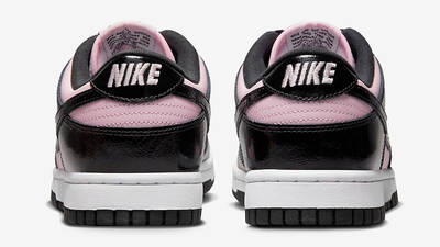 Nike Dunk Low Pink Black Patent DJ9955-600 Back
