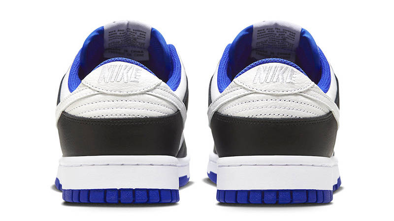 Nike Dunk Low White Black Blue FD9064-110 Back
