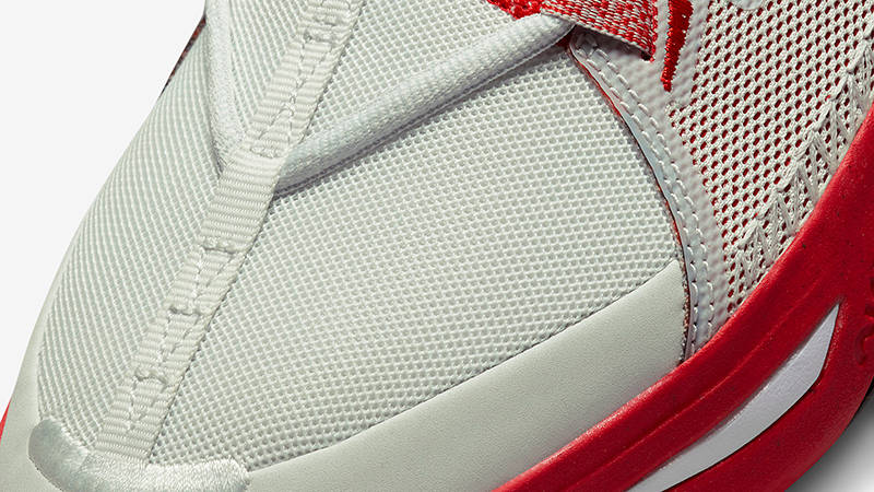 Nike Kyrie Flytrap 6 Grey Red DM1125-002 Detail
