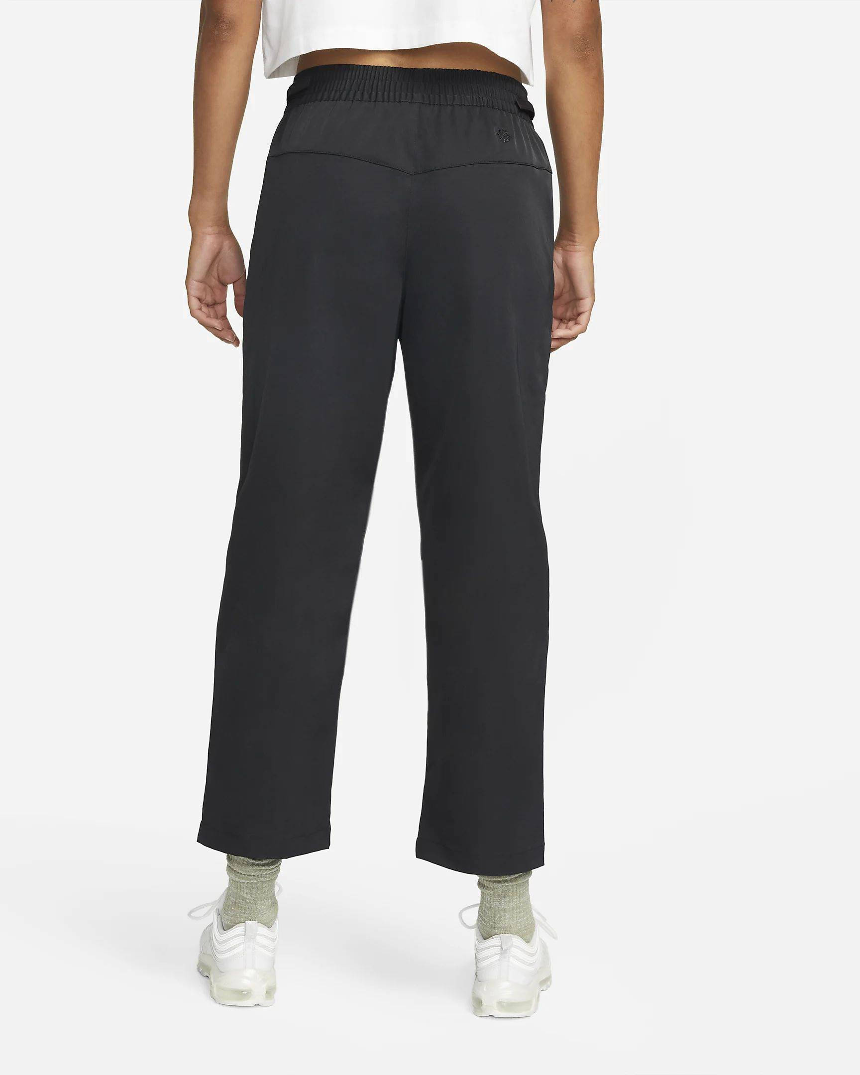 Nike Sportswear Dri-FIT Tech Pack Mid-Rise Woven Trousers - Black | The ...