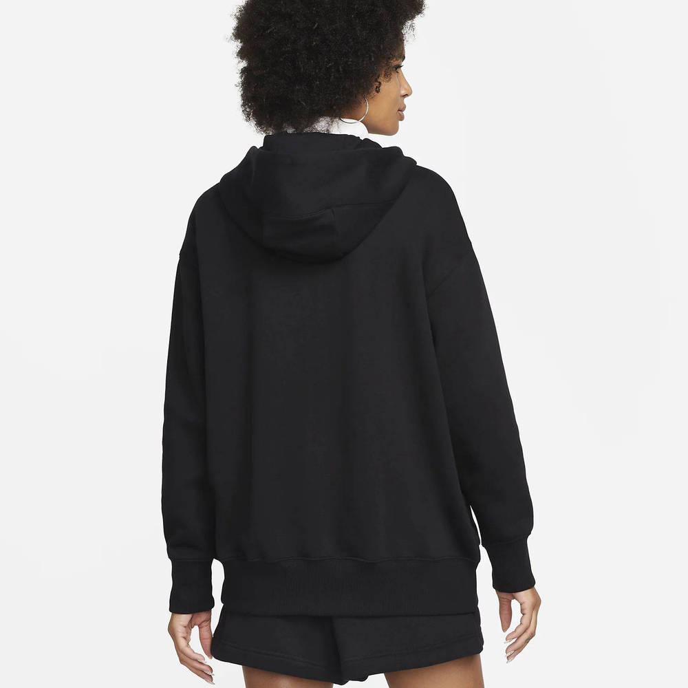 Nike Sportswear Phoenix Fleece Oversized Full Zip Hoodie - Black | The ...