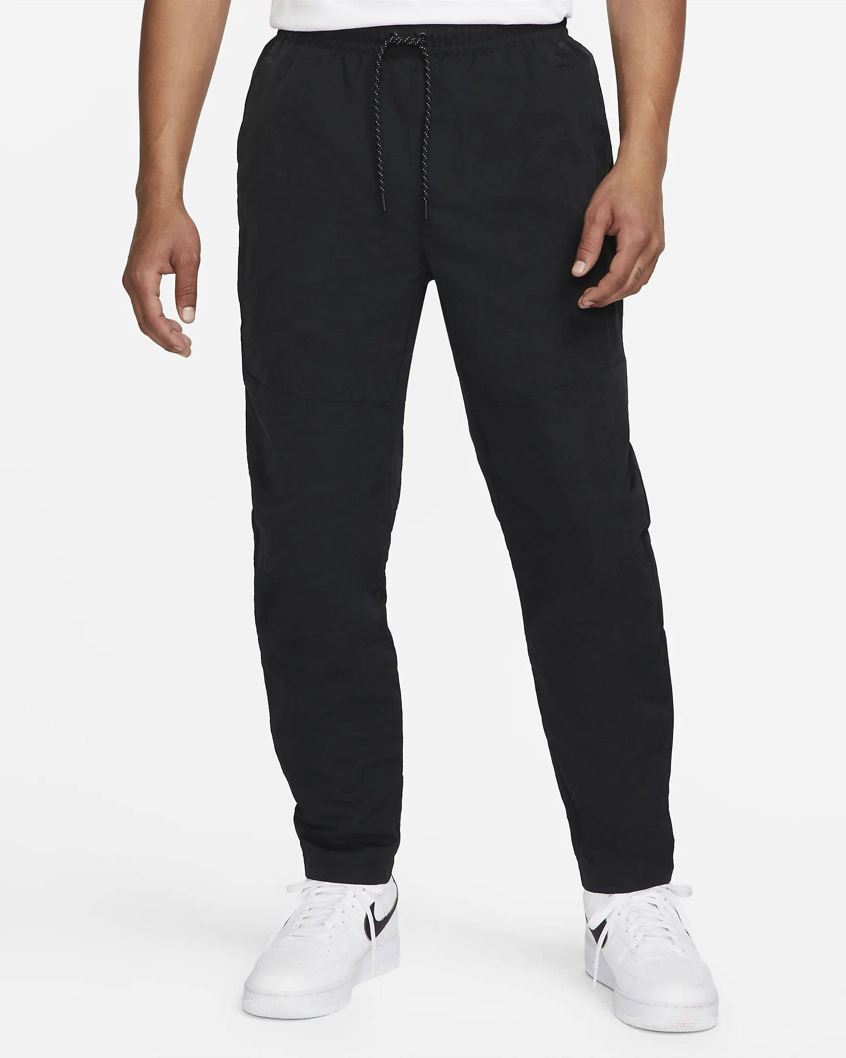 Nike Sportswear Tech Essentials Unlined Woven Joggers - Black | The ...