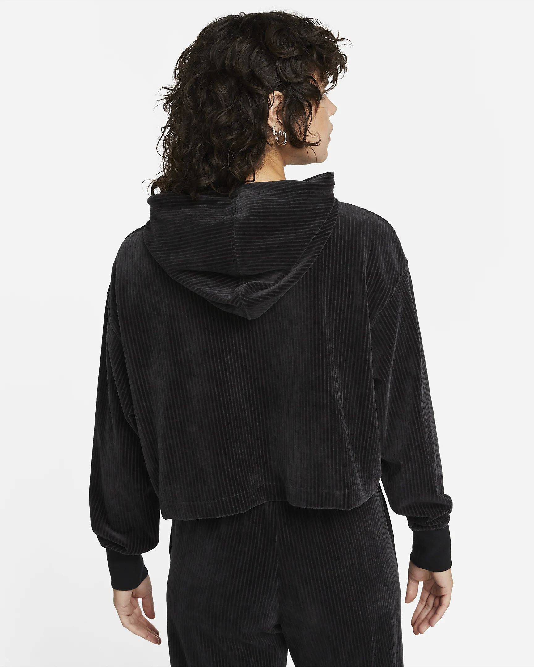velvet nike hoodie