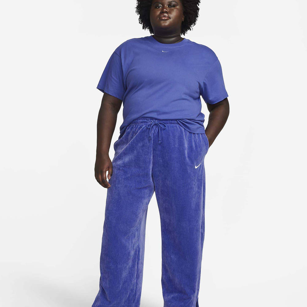 Nike Sportswear Velour WideLeg Trousers (Plus Size) Lapis The Sole