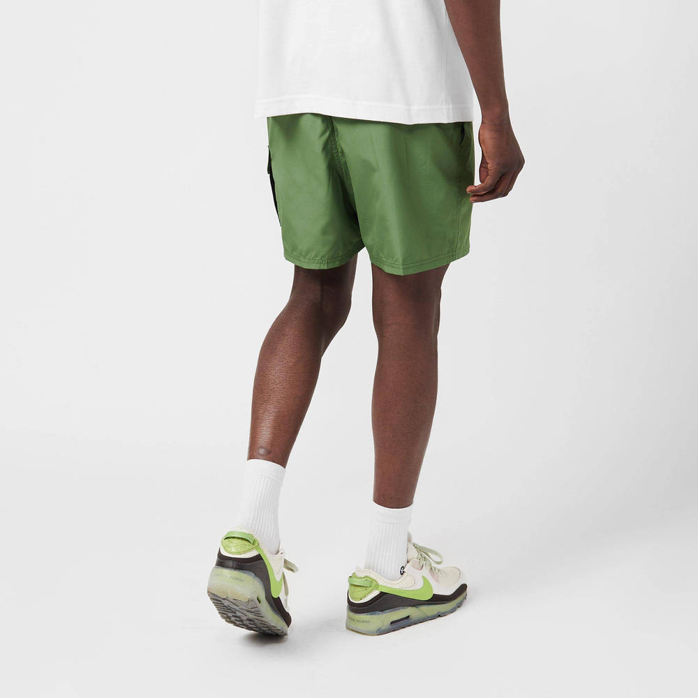 Nike Swim Belted 5 Inch Volley Shorts Green The Sole Supplier