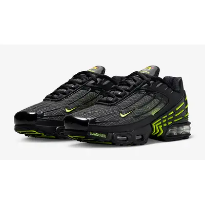 Nike Air Max Plus TN Tuned III GS Trainers 3 FB8026 001 SPIROGRAPH