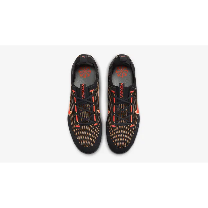 Nike Vapormax Flyknit 2021 Black Orange DQ3974-002 Top