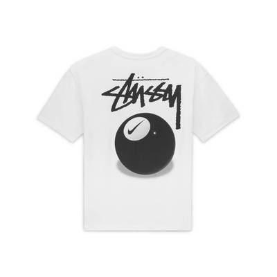 Nike x Stussy 8 Ball T-Shirt - White | The Sole Supplier