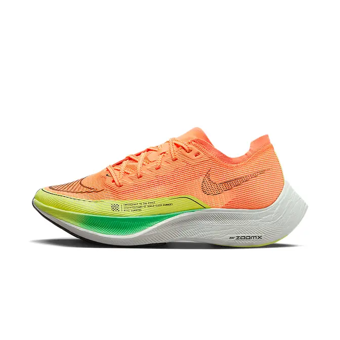 Nike ZoomX Vaporfly Next% 2 Orange Volt | Where To Buy | CU4123-801 ...