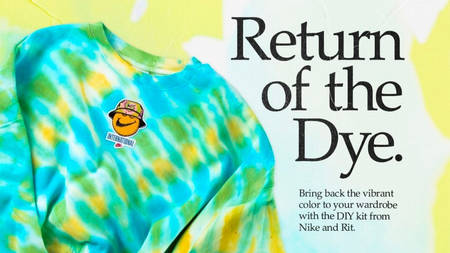 Nike x Rit Dye Set to Launch DIY Tie-Dyeing Kits