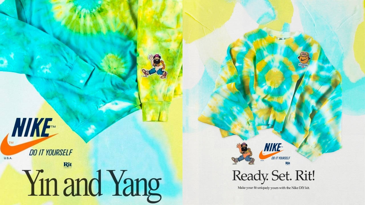 Nike x Rit Dye Set to Launch DIY Tie-Dyeing Kits
