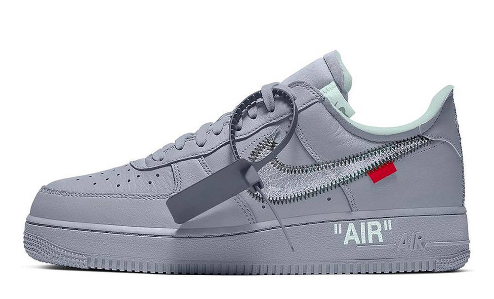 Off-White x Nike Air Force 1 Low Ghost Grey, Where To Buy