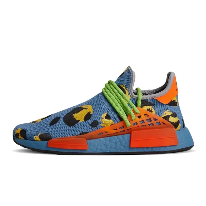 Pharrell adidas NMD Hu Animal Print Blue HP3220