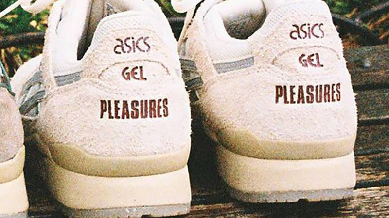 Pleasures × ASICS GEL-LYTE 3 White Cream Back