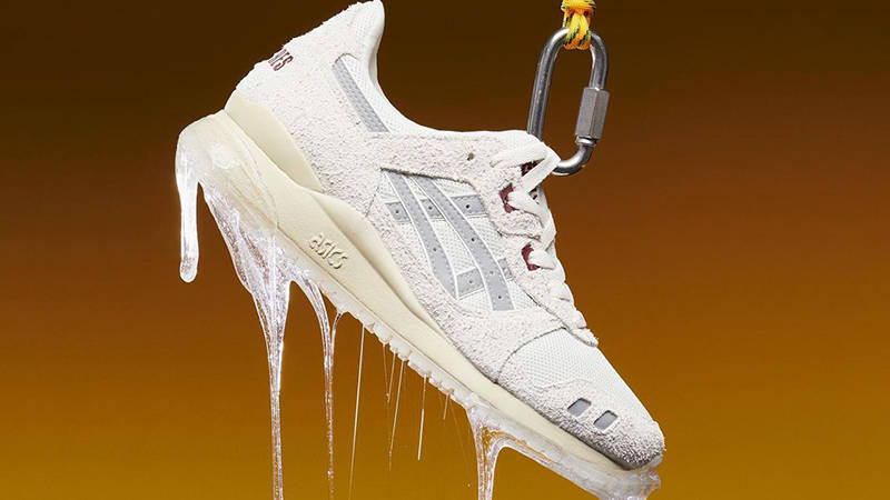 Pleasures × ASICS GEL-LYTE 3 White Cream Side