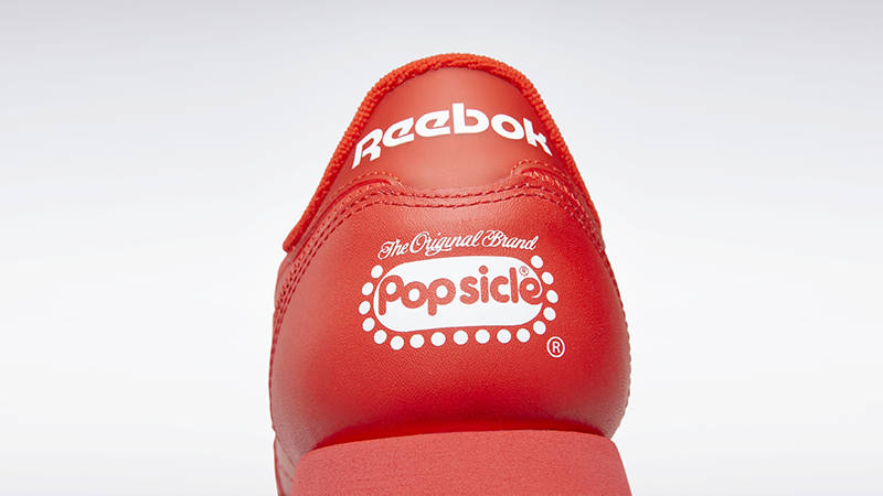 Popsicle x Reebok Classic Leather Instinct Red GY2436 Detail