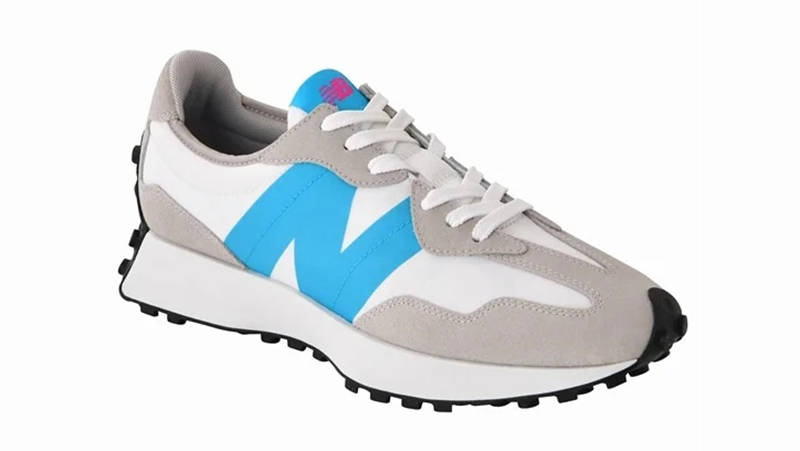 Sagan Tosu x New Balance 327 Grey Blue MS327STS Front