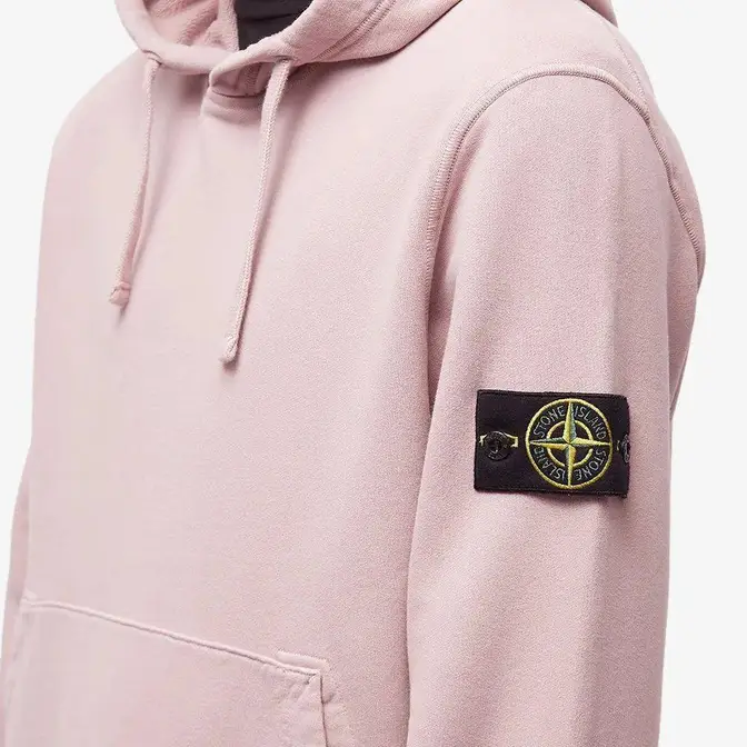 Stone Island Brushed Cotton Popover Hoodie | Where To Buy | 771564120 ...