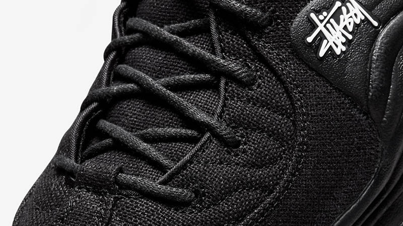 Stussy x Nike Air Max Penny 2 Black DQ5674-001 Detail 2