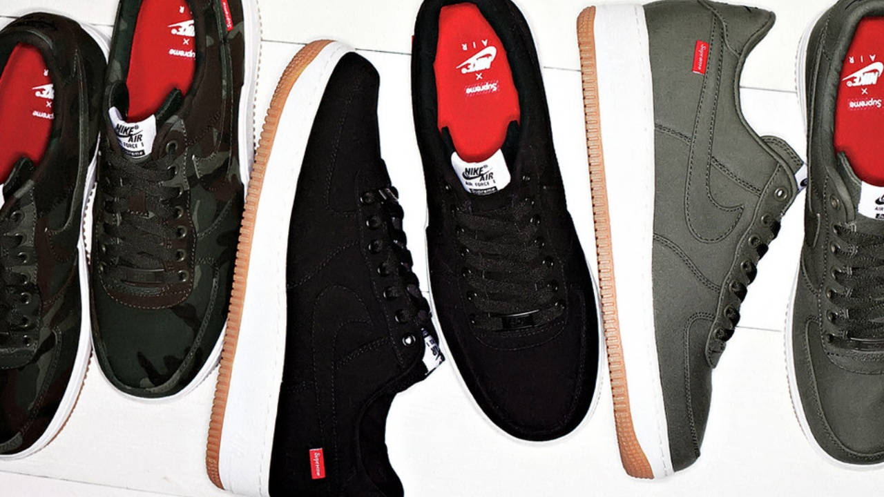 Supreme x Nike AF1 2012