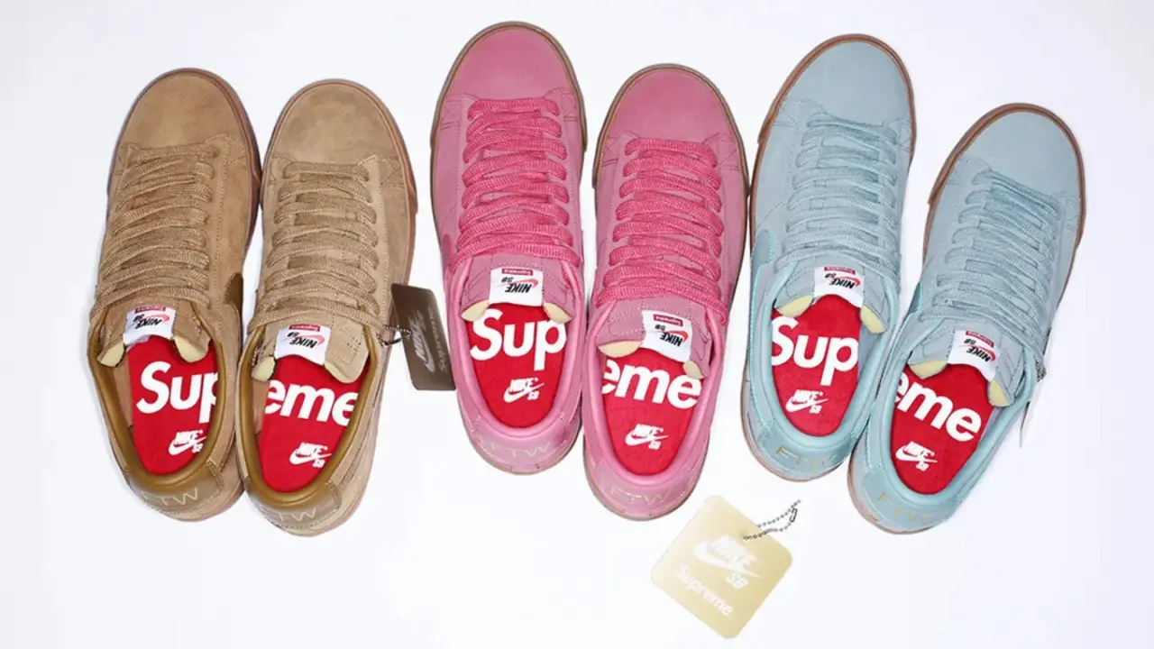 Supreme x Nike Blazer Low GT