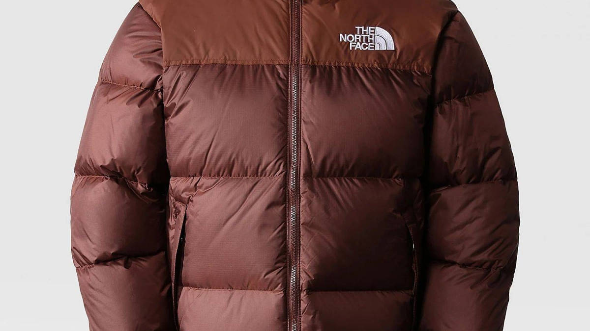 the north face 1996 retro nuptse jacket brownie brown