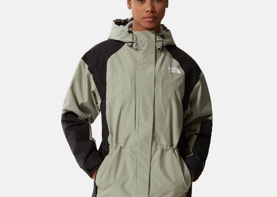 north face mountain jacket green