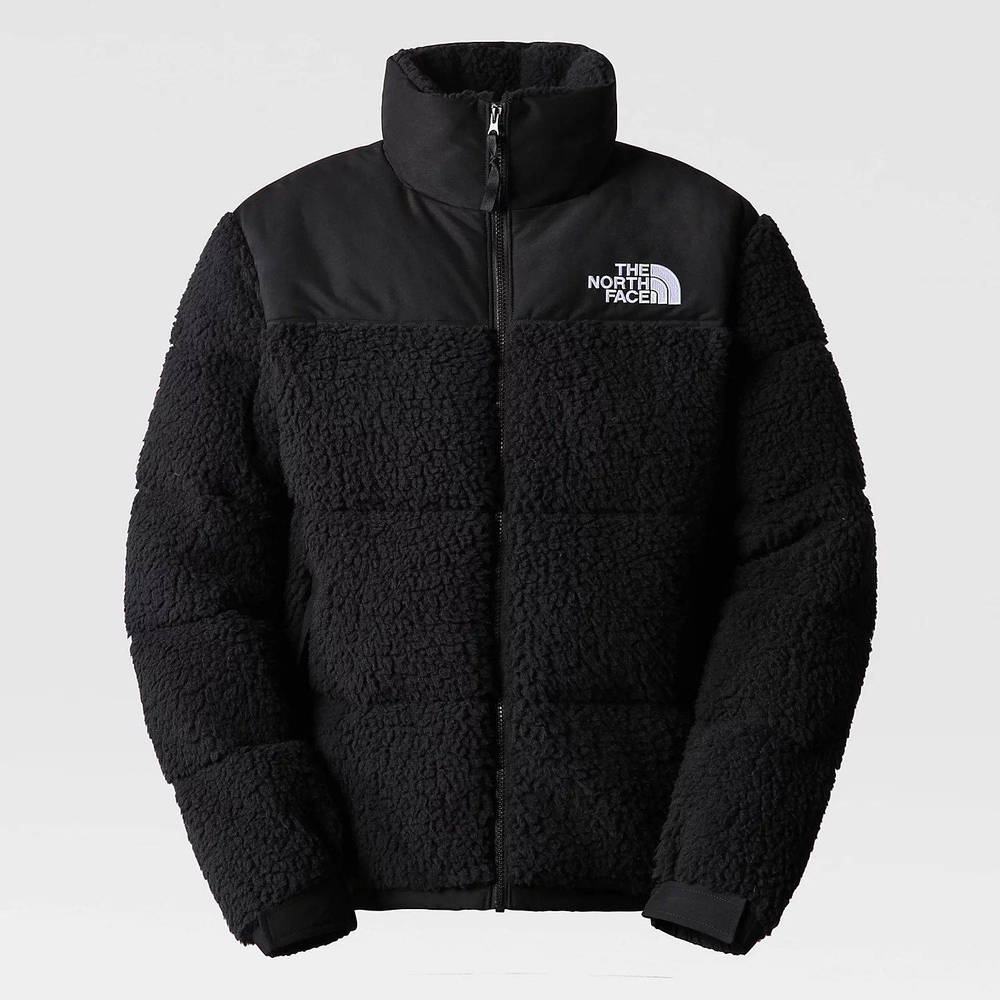 The North Face High Pile Sherpa Nuptse - TNF Black | The Sole Supplier