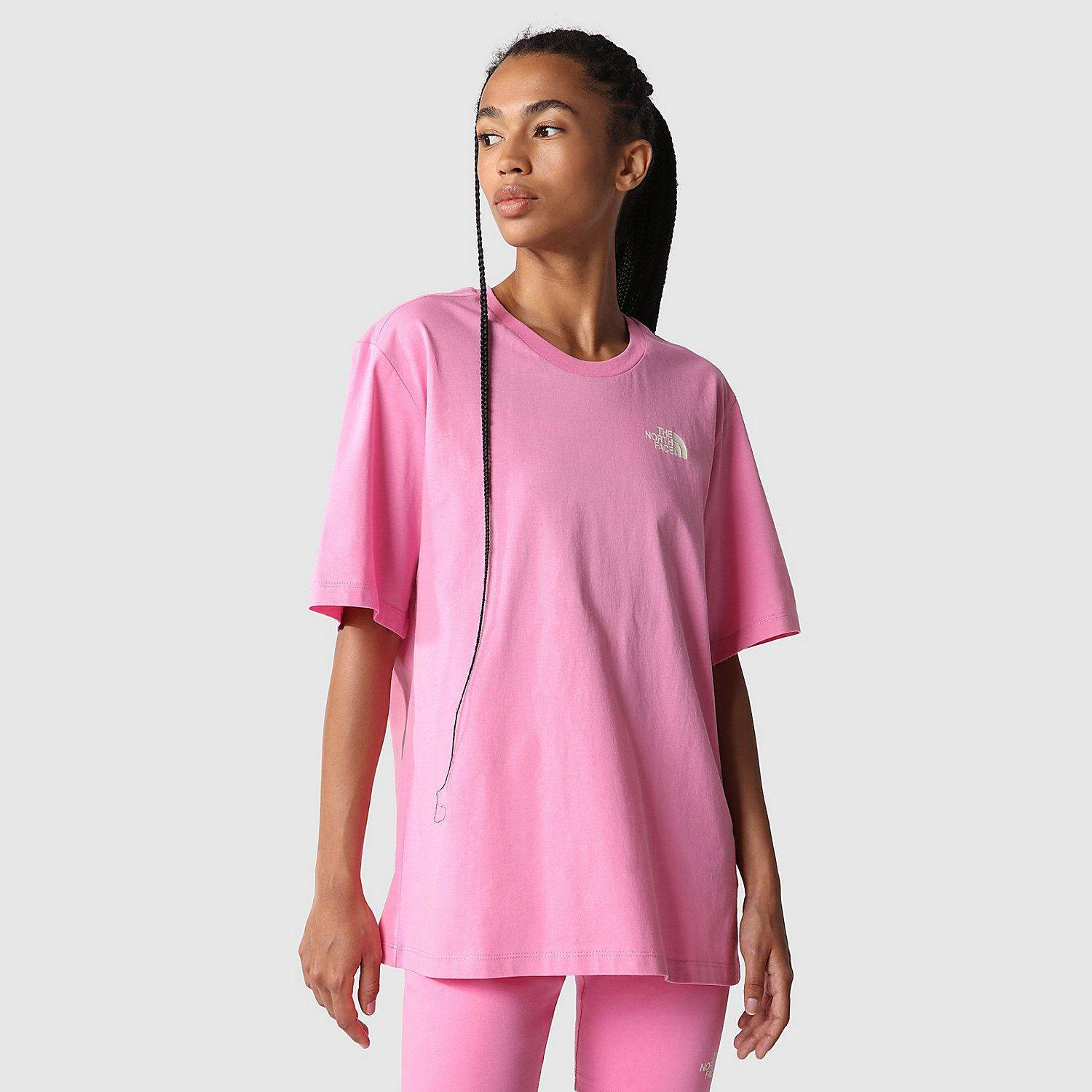 North face hot sale pink top